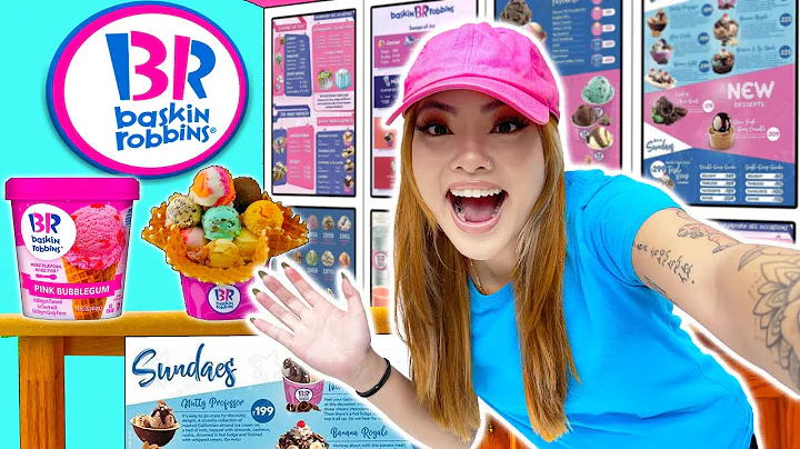 I OPENED A REAL BASKIN ROBBINS IN MY HOUSE | WE BU...