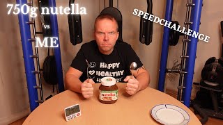 750g Nutella (SPEED) CHALLENGE