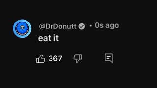 If @DrDonutt Comments I Will Eat an Onion
