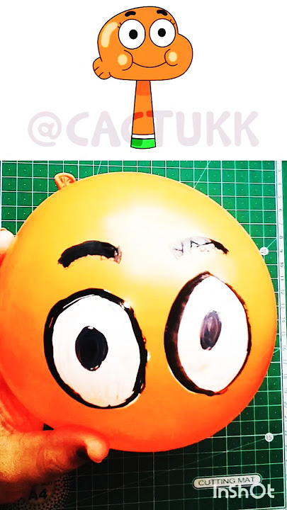I made Sprunki OC Darwin Watterson (from The Amazing World of Gumball) Out Of Balloon@cactukk