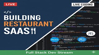 Restaurant Website Builder SaaS with [TypeScript/Node/Next.js] Dev Stream