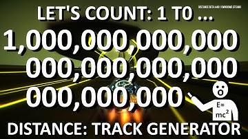 Distance Beta – Arcade Track Generator – 1 to 1 Decillion – Clean Run Walkthrough Gameplay