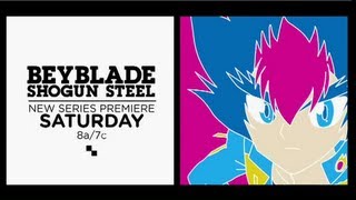 Cartoon Network Usa Beyblade Shogun Steel Promo - New Series Premiere