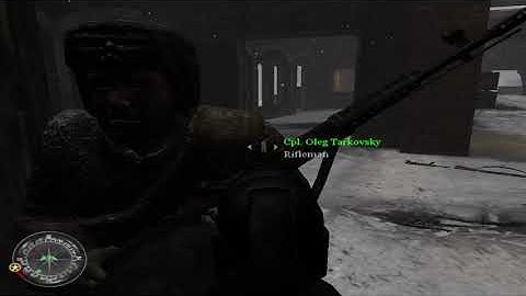 Call of Duty 2 (2005) Walkthrough - Mission 4 The Pipeline (Regular Mode)