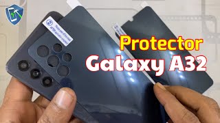 Samsung Galaxy A32 Front or Back Glass Protector @SmartUnlock