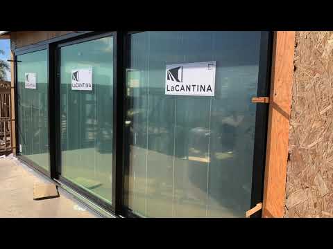 La Cantina Door Installation