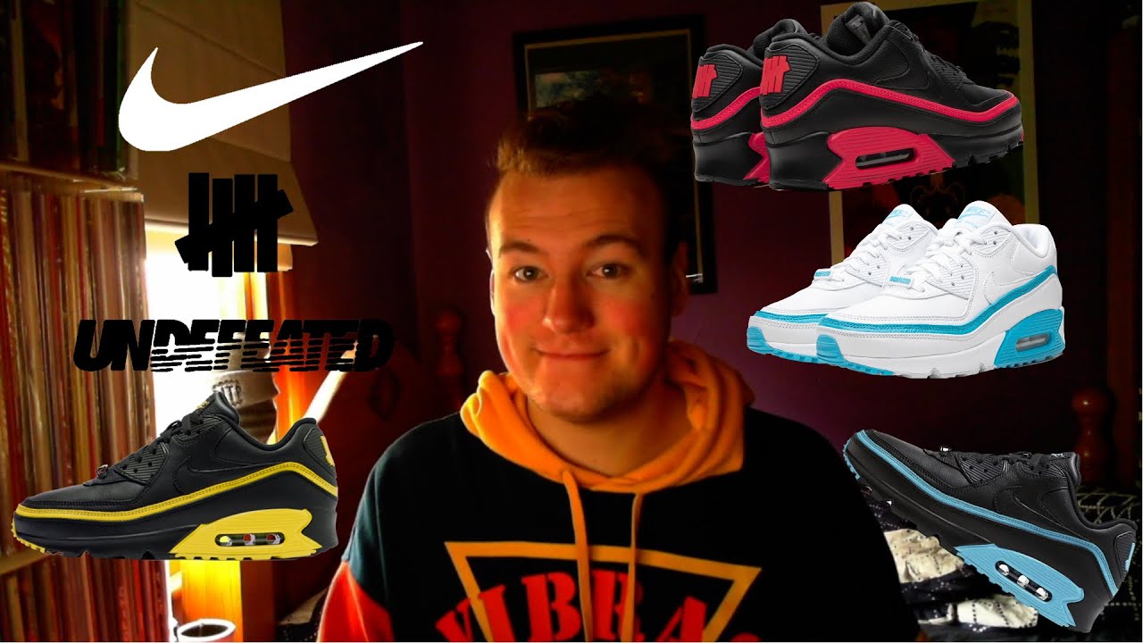 Sneaker Talk | UNDEFEATED x Nike Air Max 90 Pack Is Finally Releasing!!