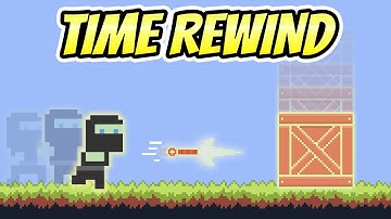 I Made A Platformer Game in 7 days! [Time rewind mechanic]