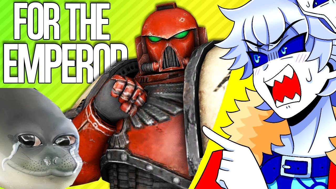 100% слепая реакция на Warhammer 40k: Space Marine