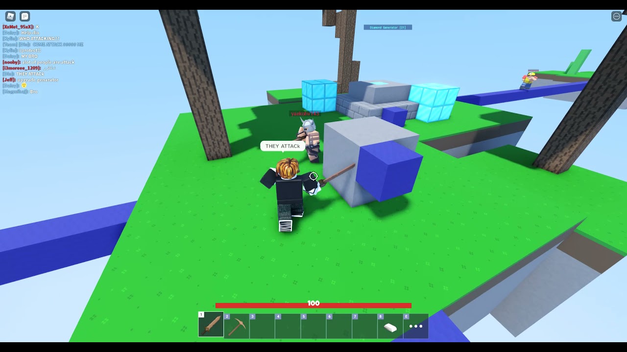 Roblox Bedwars 16v16 Mode YouTube