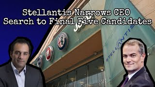 Stellantis Narrows CEO Search to Final Five Candidates