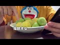 キウイを25個食べるしずかちゃん❤️