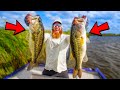 HUGE Bass DESTROY My Topwater Lure (BIG 5 FISH LIMIT)