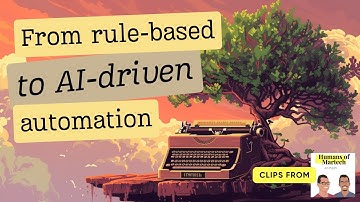 How Do We Go from Rule-Based Automation to AI-Driven Automation