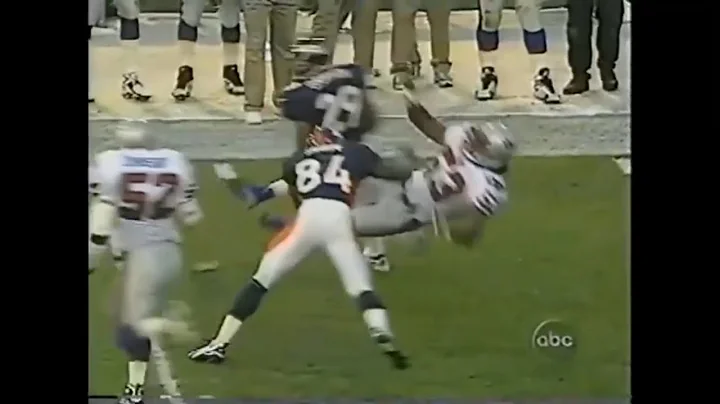 Shannon Sharpe Hit on Chris Slade (1998)