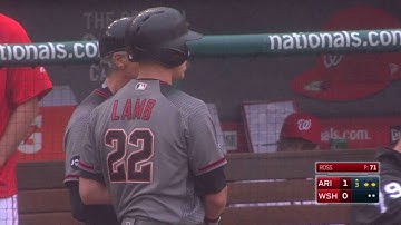 ARI@WSH: Lamb singles in Segura to open the scoring