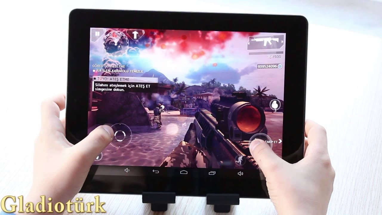 Modern Combat 4: Zero Hour on Android HD Gameplay Artes Q972 Tablet -- Modern Combat 4: Zero Hour
