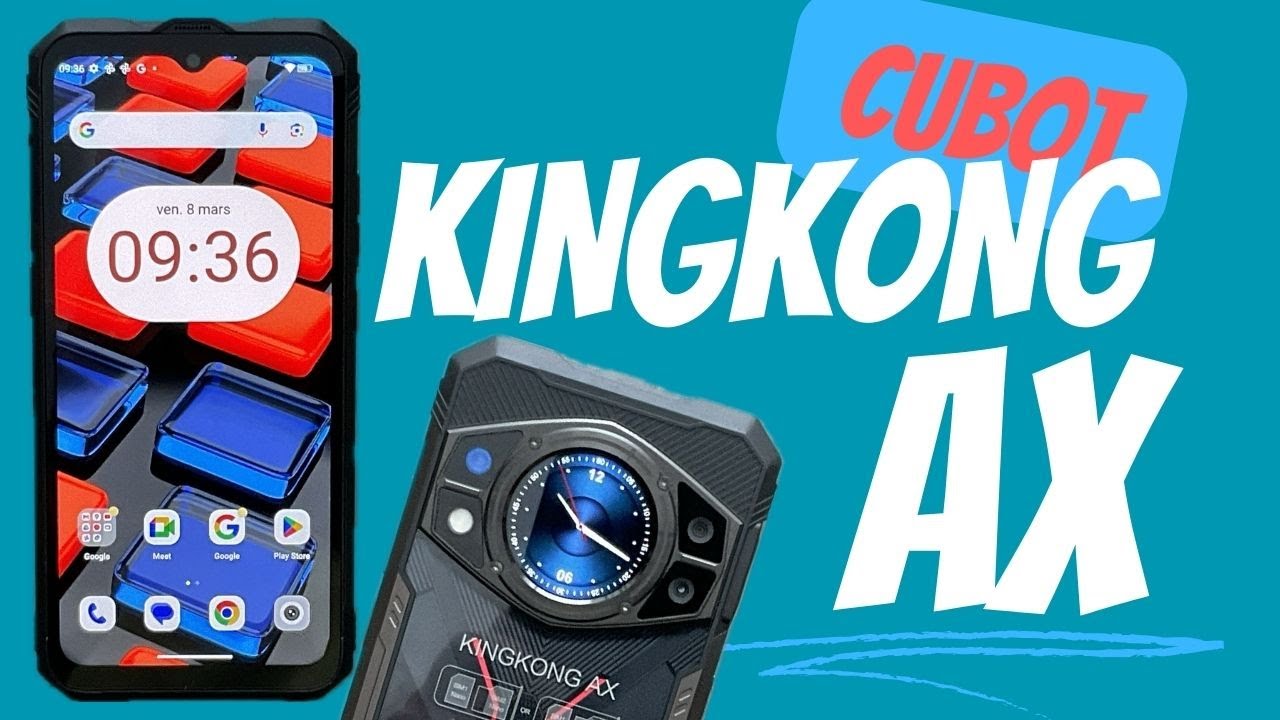 Protection écran Verre Trempé 9H Pour Cubot King Kong 3 - Neuf, Ultra-résistant, Livraison Depuis L'Allemagne