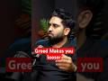 Greed makes you looser by @SuperTraderLakshya #stockmarket #motivation #optiontrading