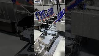 Assembly department at hinge hardware factory