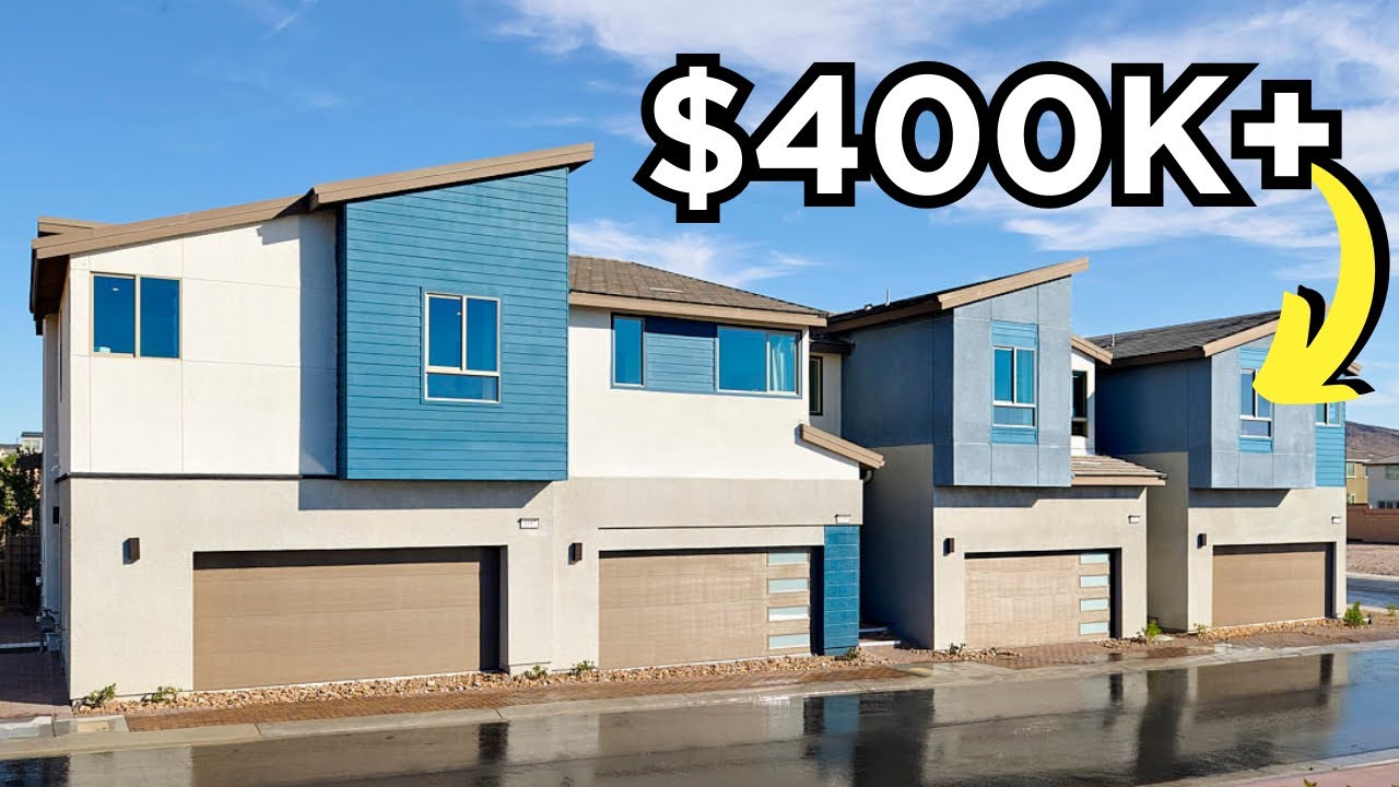 Modern New Construction Townhomes in Henderson 400K+ Highview at