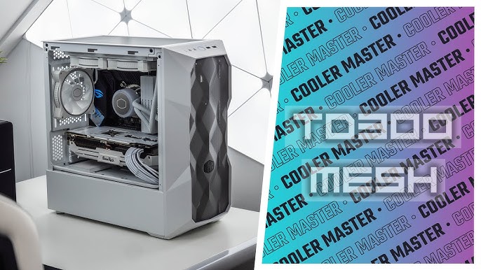 Cooler Master TD300 Mesh Black TD300-KGNN-S00 Noir - Boîtier PC