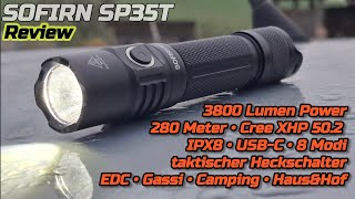 Review of the Sofirn SP35T LED flashlight, test for EDC (Everyday Life), dog walking, home and ga... screenshot 1