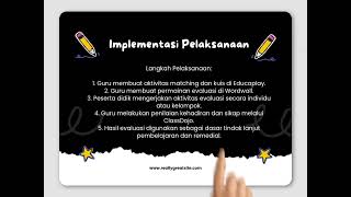 Evaluasi pembelajaran PAI menjadi lebih menarik melalui pemanfaatan Educaplay, Wordwall & ClassDojo.