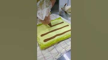 Thumbnail of Green Sweet Day #pandan #swissroll #bake #shorts