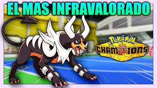 MEGA HOUNDOOM REVIENTA con SU HABILIDAD en MASTER BALL de POKÉMON CHAMPIONS