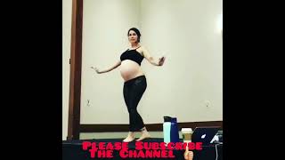 Pregnant Belly Dancer