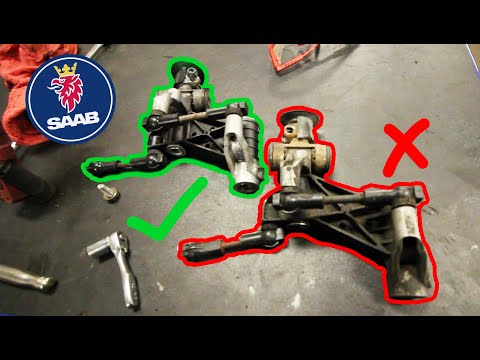 Saab How to Replace Shifter Linkage 900ng & 9-3og