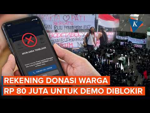 Rekening Donasi Rp 80 Juta untuk Demo 27 Agustus Diblokir, Koalisi Masyarakat Sipil Protes