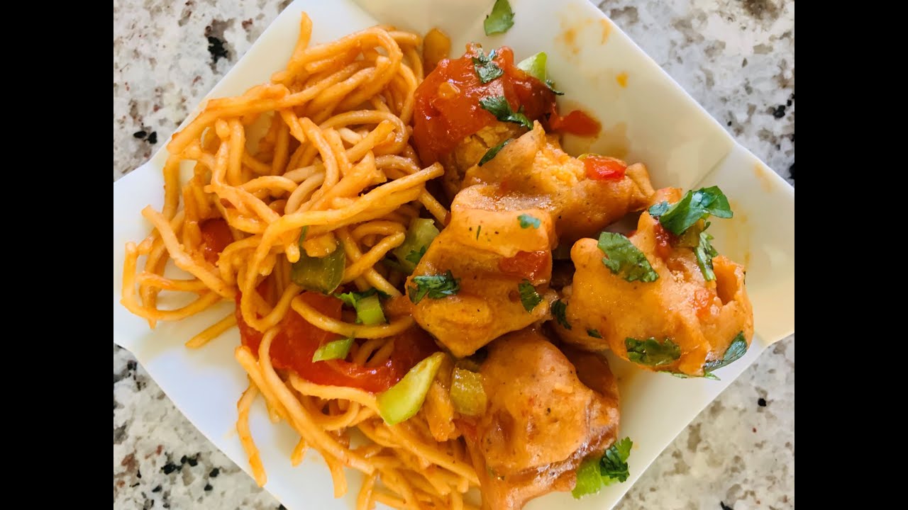 Cauliflower Manchurian (Gobi Manchurian) Oil Free Air Fryer YouTube