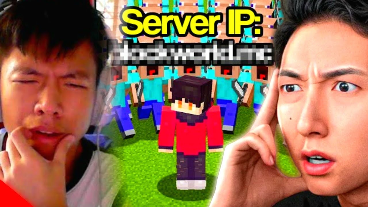 RAGEELIXIR LEAKED THE BLOCK WORLD SMP IP.. 😭🙏