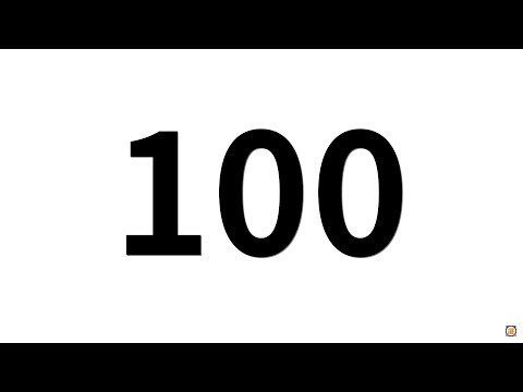 [Timer][100seconds][타이머][100초]/[카운트다운]/[마감소리][나머지무음][깔끔][흰색배경]