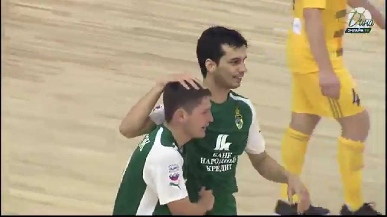 ДИНА - НОВАЯ ГЕНЕРАЦИЯ. Лучшие моменты первого матча. ДинаТВ, Дина ...