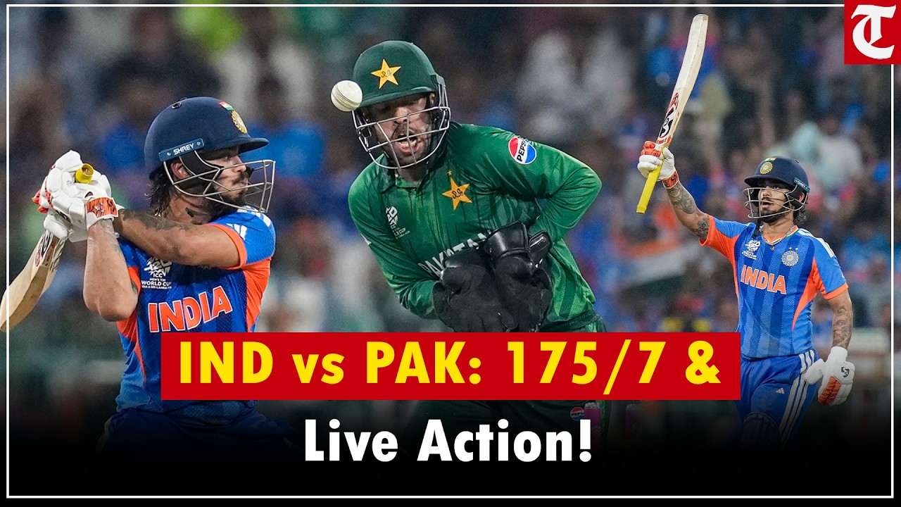 India vs Pakistan T20 WC 2026: India Posts 175, Big Match Live Updates & Highlights!
