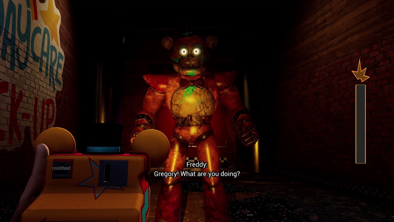 What if You Shoot and Flash Freddy Fazbear? - Five Nights at Freddys Security Breach