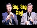Sing, Sing, Sing - Peter and Will Anderson on clarinet!