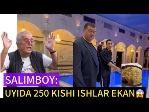 SALIMBOY UYIDA 250 KISHI ISHLAR EKAN😱 | Salimboyvachcha Latipov Uz #salimboy