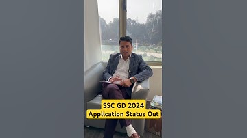 SSC GD 2024 Application Status Out!!