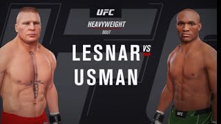 Brock Lesnar vs Kamaru Usman Ufc