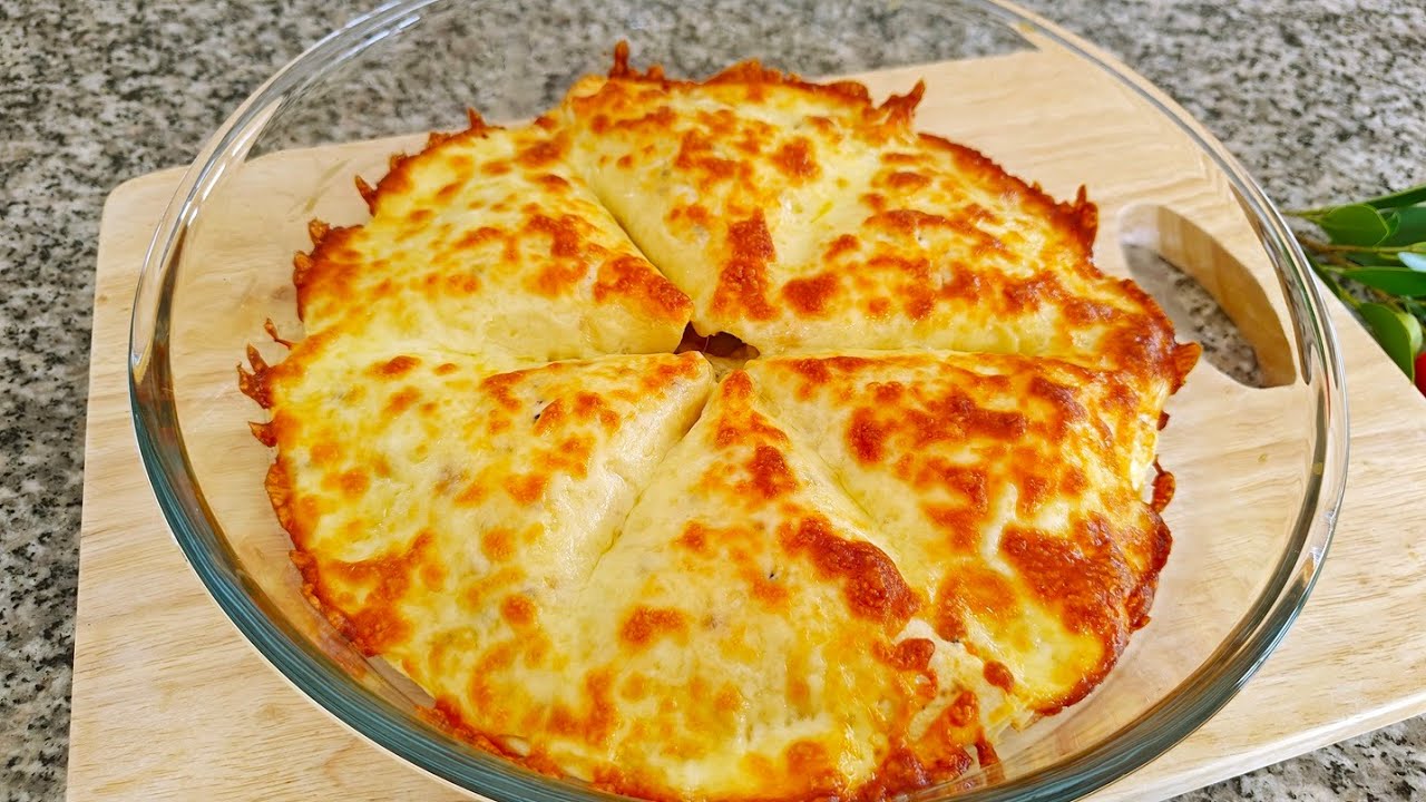 Baked Tortilla Triangles with Ground Beef and Cheese | Cozy Home Cooking