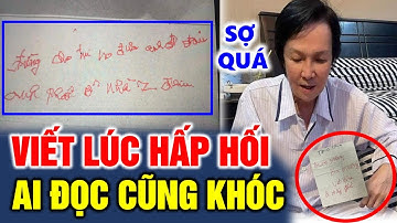 Nghệ sĩ Vũ Linh VIẾT để lại 2 MẢNH GIẤY lúc hấp hối, ai đọc xong cũng khóc như mưa - TIN GIẢI TRÍ