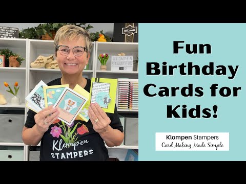 Video: Preparing a birthday greeting for a boy (4 years old)