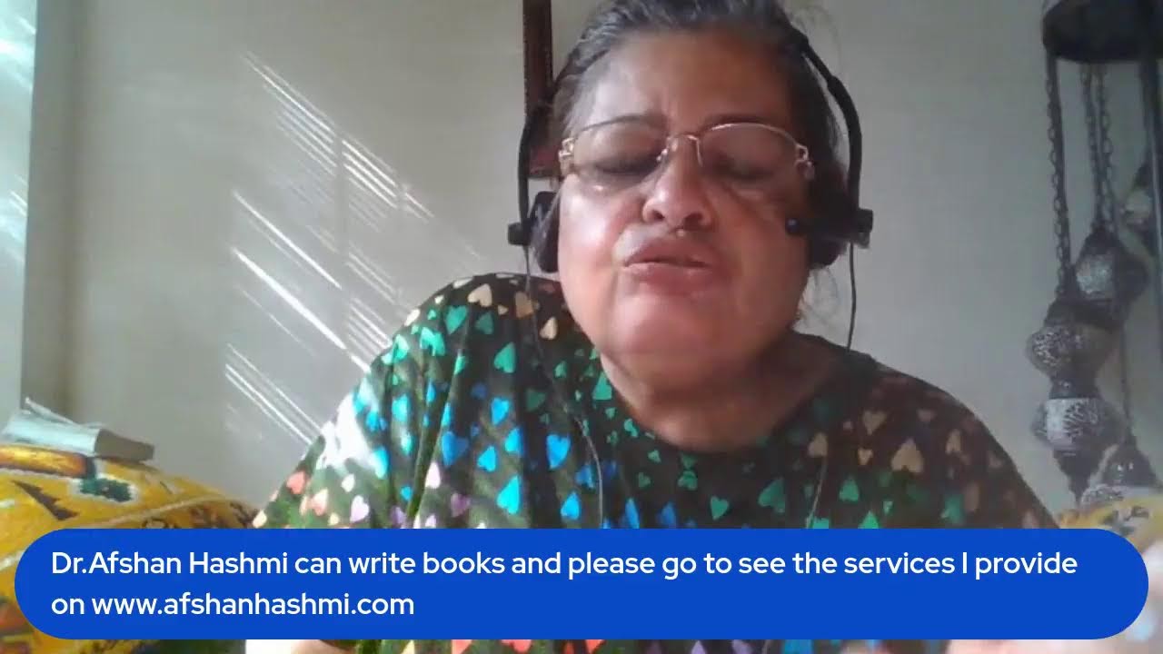 Everything in house is getting broken via illegal droning in my house-By Dr.Afshan Hashmi