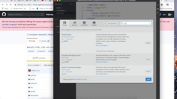 How to install 4 extensions and 1 skin for your text-editor - Brackets
