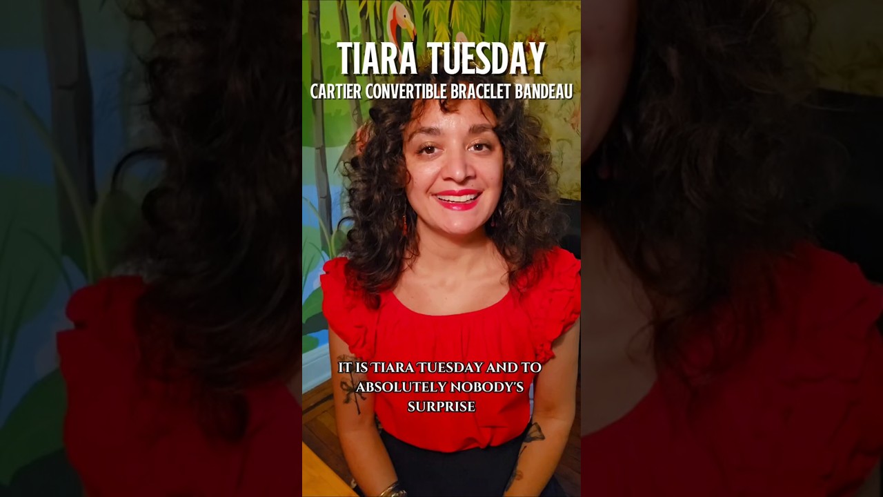 Эта тиара двойного назначения разбирается на два браслета! И необычное бриллиантовое бандо Cartie...