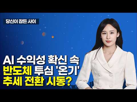 [<strong>MTN</strong> 당잠사] AI 수익성 확신 속 반도체 투심 '온기' 추세 전환 시동? / 머니투데이방송 (증시, 증권)